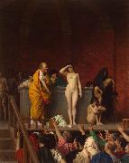 Slave Market in Rome Jean-Leon Gerome